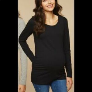 Maternity long sleeve shirt